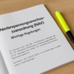Niederspannungsanschlussverordnung (NAV) – Wichtige Regelungen