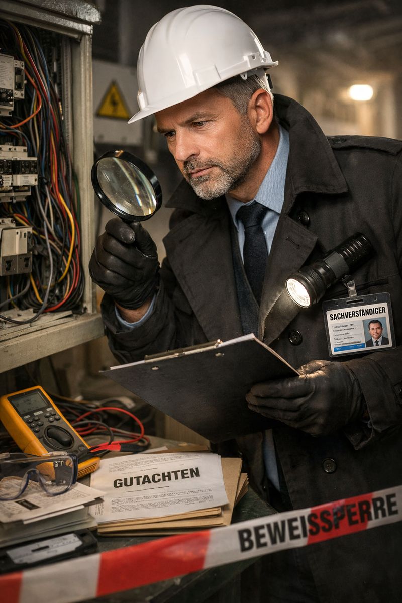 Das selbstständige Beweisverfahren im Bereich Elektrotechnik