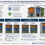 Die innere Unterteilung von Schaltgerätekombinationen: Die Formen 1 bis 4 verständlich erklärt